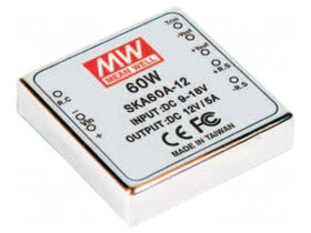 Przetwornica DC/DC 60W 9-18VDC 12VDC Iwyj 5A 2x2 SKA60A-12