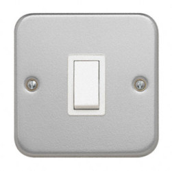 Włącznik światła, 20A, 250V, 1-przyciskowy, 2-biegunowy, IP2X, Contactum