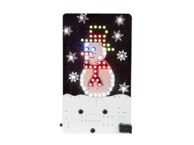 Velleman Snowman with snowflakes Mini Kit building kit
