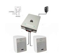 SD-BDZAX2-W Podwójny dzwonek bezstresowy (generator ze wzmacniaczem) odtwarzający dźwięk z uprzednio wczytanego pliku mp3