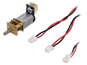 DF-FIT0467 Silnik: DC z przekładnią 1÷6VDC 100mA Oś: nacięcie D