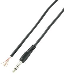 Złącze męskie jack 6,35 mm XL-AC63DGW - stereo VOLTCRAFT 93025c211 1 szt.