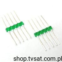 HLMP-6855 LED Green AXIAL HP