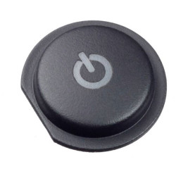 MEC 10ZC16LMH12309 Ultranavimec Cover Matt White Round Black &quot;Power&quot;