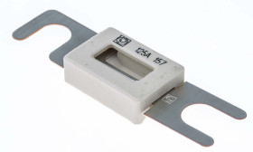 Bezpiecznik samochodowy, 125A kolor Szary, biały, Littelfuse 80V dc