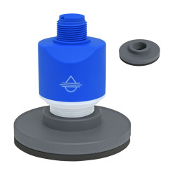 Czujnik poziomu Radar Montaż kołnierzowy Modbus PVDF (pigmentowany polifluorek winylidenu) 10