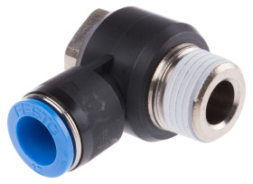 Złączka pneumatyczna R 1/2 męskie Wciskane 12 mm Festo Adapter gwintowany kolankowy R 1/2 męskie