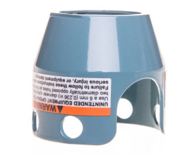 Osłona metalowa dla przycisku grzybkowego 40mm blokada na kłódkę ZBZ1606