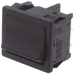 Przełącznik kołyskowy Wł.-wył. Nie 10 A DPST Czarny Molveno
