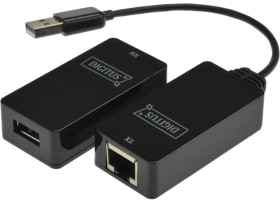Przedłużacz USB 1.1 po skrętce kat.5e/6 UTP/SFP do 45m DA-70139-2