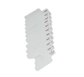 Zestaw podkładek regulacyjnych SKF grubość 0.7mm Stal nierdzewna długość 50mm Srebrny