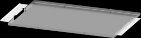 Bottom plate, steel, (W x H x D) 850 x 1 x 600 mm, 8PQ2300-6BA26