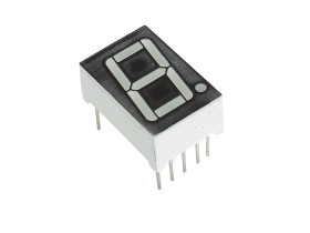 WYŚWIETLACZ LED 1cyf. h=14,22mm Czerw.W.A.