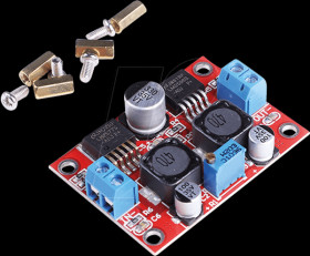 ME052 Developer Boards - Voltage Converter, DC/DC, LM2577+LM2596S