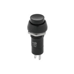 PRZEŁĄCZNIK PBS-11A BISTABILNY CZARNY 1A 250V OKRĄGŁY