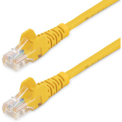 StarTech.com 45PAT5MYL Cat5e Ethernet Patch Cable with Snagless RJ45 Connectors