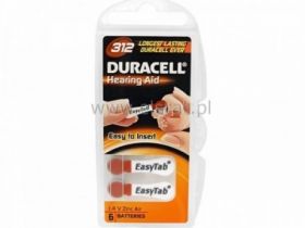 PR 312 bateria do apar. słuch. 1,4V Duracell