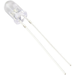 TRU COMPONENTS TC-9510484 LED wired White Circular 5mm 18000mcd 20&#xB0; 20mA