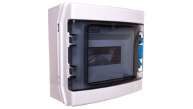 Rozdzielnica Modułowa 1X8 Natynkowa Odporność Uv Ip65 Ika-1/8-St-Uv 174189