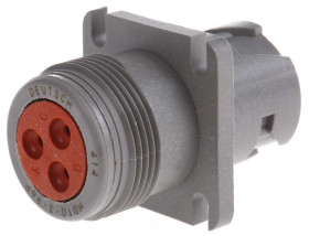 Złącze wielostykowe przemysłowe 3-pinowe Montaż na kablu Gniazdo Deutsch