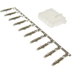 Styk metal żeński PHT-4S-T ZZS525-OZ (do wtyków HDD)