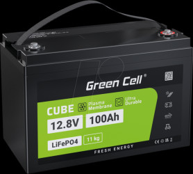 LFPGC12V100AH - CAV05 Lithium battery, LiFePO4, 12.8 V, 100 Ah