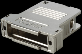165X13539XE D-sub cap for 25-pin D-sub, metal, large, side