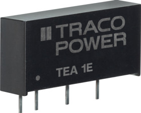 TEA 1-0505E DC/DC converter TEA 1E, 1 W, 4.5-5.5/5.0 VDC, SIL-7