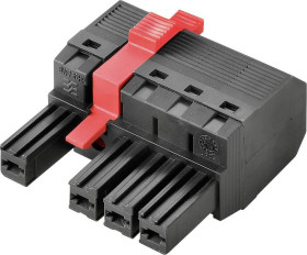 Weidmüller 2630280000 Obudowa złącza pin żeńskiego na kabel BVF 7.62HP/05/180MF5 SN BK BX, wire-to-board, piny: 5, 57 A,