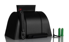 Bariera ochronna długość taśmy 4.6m Bariera chowana Czarny, żółty