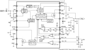 Enhanced Plastic 2A, 60V Step Down DC/DC Converter with Low Iq, Voltage Supervision and Reset