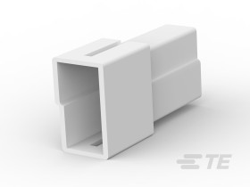 Obudowa do konektorów zaciskanych Wypust 2-pinowe Naturalny