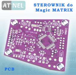STEROWNIK m1284p - Magic MATRIX PCB