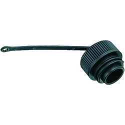 Dummy plug, black for V16 sockets, 107611