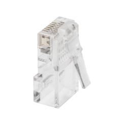 Złącze RJ45 Męski Złącze RJ45 Montaż na kablu Cat5e RS PRO, proste 8-żyłowe