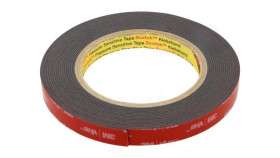 3M 5952 12Mm 5.5M Taśma: Mocująca W: 12Mm L: 5,5M Thk: 1100Um Akrylowy Czarny