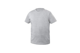 VILS t-shirt bawełniany szary melanż S (48)