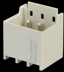 2092-1403 picoMAX 5.0 pin header, straight, 3-pin