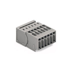 WAGO 769-607/001-000 Male X-COM-SYSTEM 7P 5mm Snap-in Feet Cage Clamp