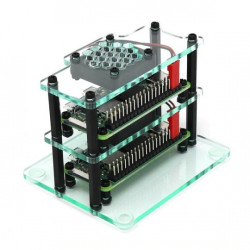 Obudowa do Raspberry Pi Zero x2 - Mini Cluster - otwarta - PiHut TPH-067