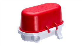 Oprawa Kanałowa Oval-7040B/K, E27, 40W, Biała-Bakelit, Klosz...