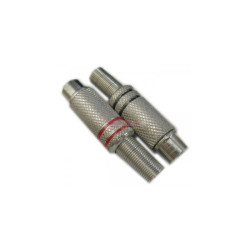 Gniazdo RCA na kabel metal