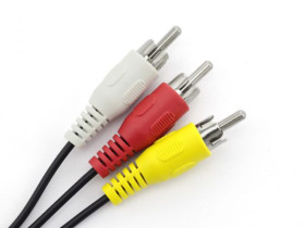 3.5 mm Jack to 3 RCA Adapter Cable - 15cm