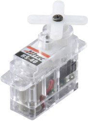 Mikro-serwo Hitec HS-40 Materiał napędu: tworzywo sztuczne Rodzaj złącza: JR