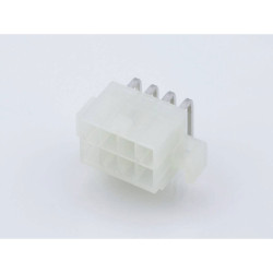 Molex 39291088 Mini-fit Jr. 8-pin Sil Socket 4.2mm Pitch Dual Row