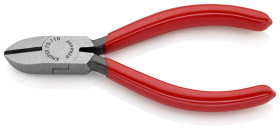 Szczypce tnące boczne z tworzywa sztucznego, powlekane fosforanowane, czarne 110 mm KNIPEX 70 01 11