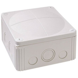 Wiska 10060702 Junction box (L x W x H) 140 x 140 x 82 mm Grey-white IP66/IP67