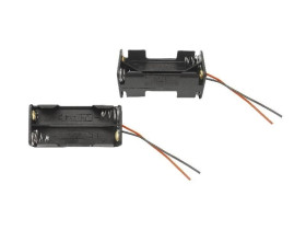 Koszyk na baterie kwadrat 4xAAA R3