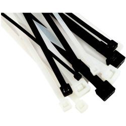 3M FS200C-C Scotchflex Cable Tie 200mmx4.8mm Transparent 100 pcs