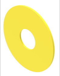 Label, blank, for 45 series, 45-50K.1408